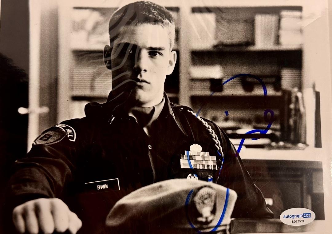 Tom Cruise Signed 8x10 Photo (Taps) - ACOA